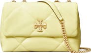 Tory Burch Small Kira Diamond Quilted Convertible Leather Shoulder Bag