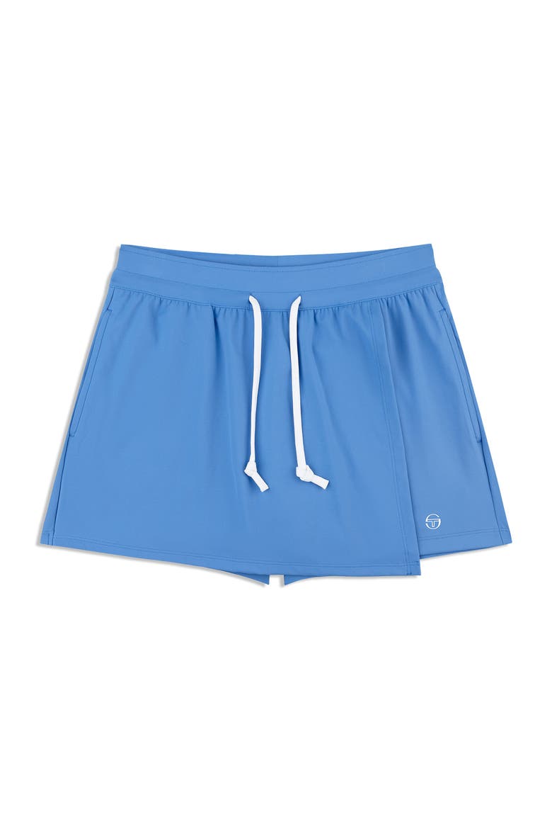 Agata Wrap Skort, Alternate, color, ULTRAMARINE