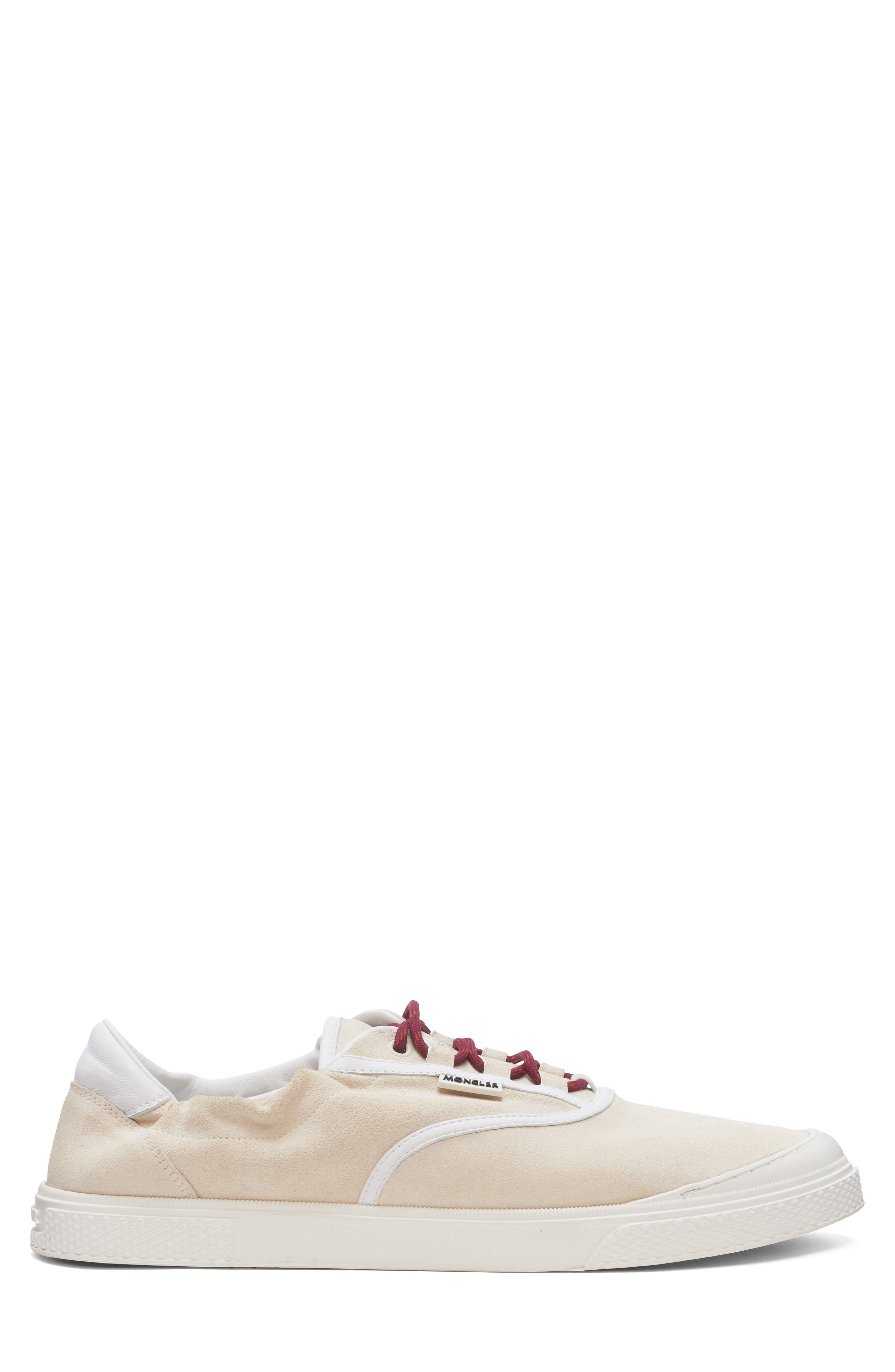 Moncler Vera Leisure Low Top Sneaker, Alternate, color, White