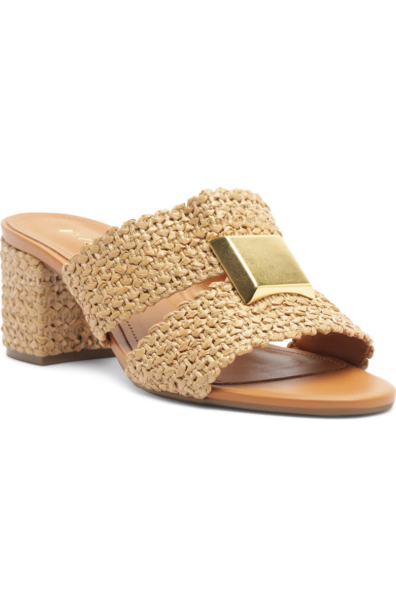 Arezzo Jackie Slide Sandal, Main, color, Areia