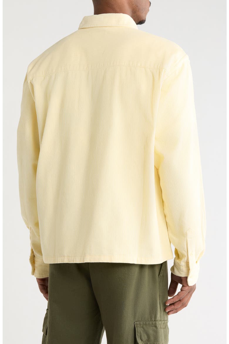 Martinez Cotton Corduroy Overshirt, Alternate, color, ALMOND CRISP