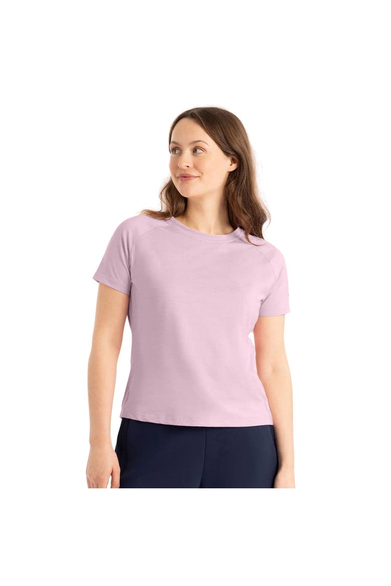 Ceithir Active T-Shirt, Alternate, color, Carnation