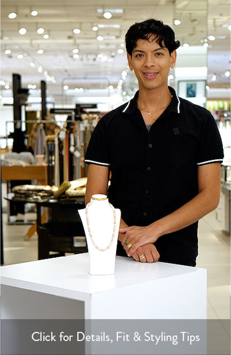 Freshwater Pearl Necklace, sales video thumbnail