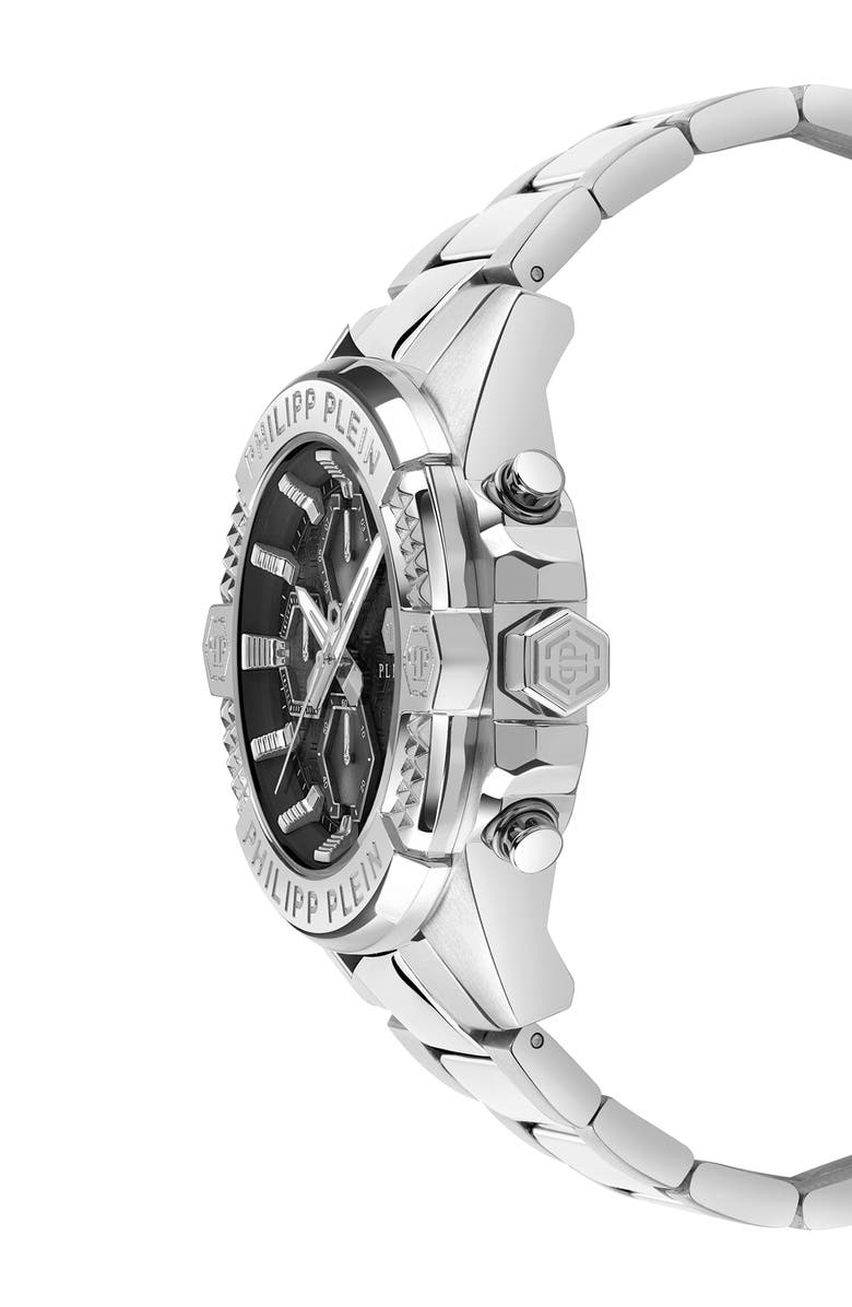 PHILIPP PLEIN The $kull Chronograph Bracelet Watch, 44mm, Alternate, color,