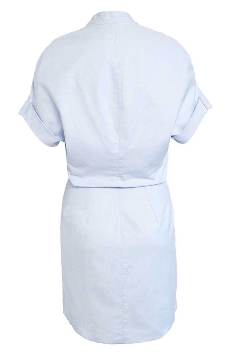 RtA Leigh Cotton Poplin Shirtdress, Alternate, color,