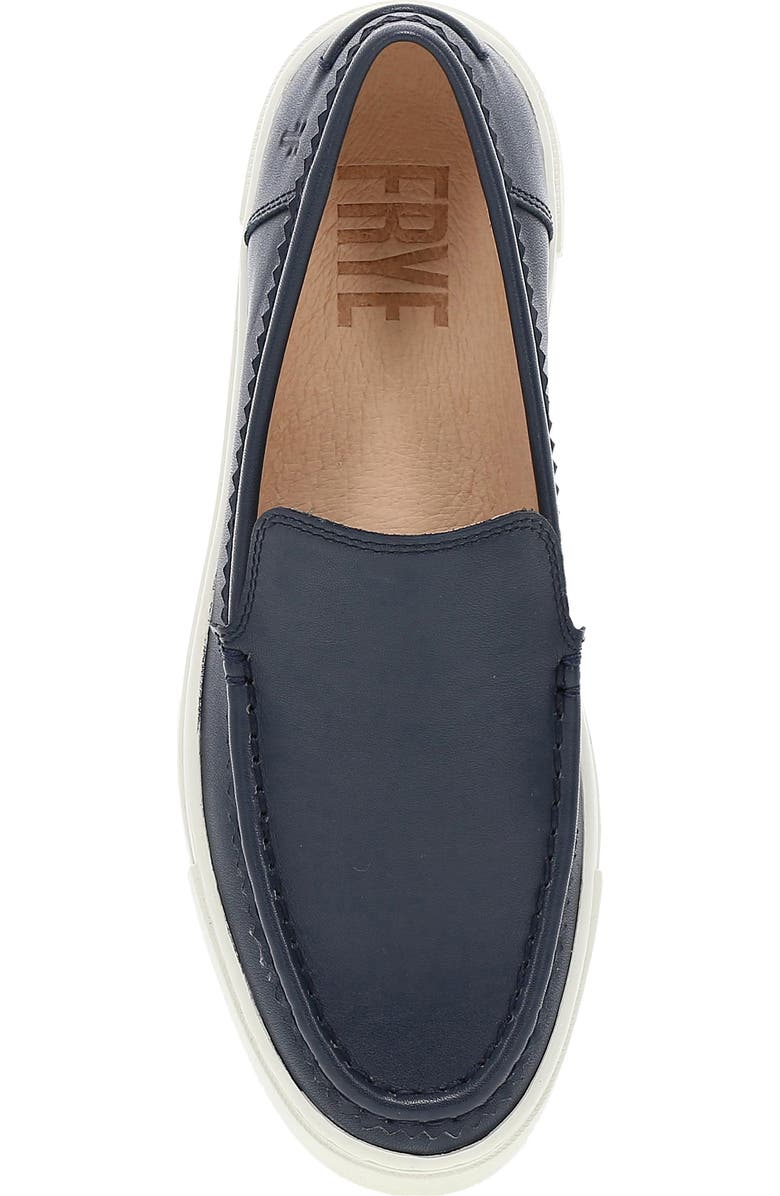 Frye Ivy Venetian Loafer, Alternate, color, Navy