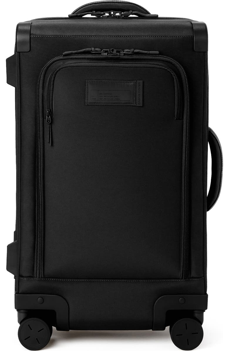 Dagne Dover Seattle Carry-On Rolling Luggage, Main, color, Onyx