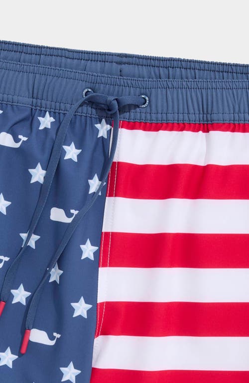 Vineyard Vines Chappy 7-inch Swim Trunks In Blue