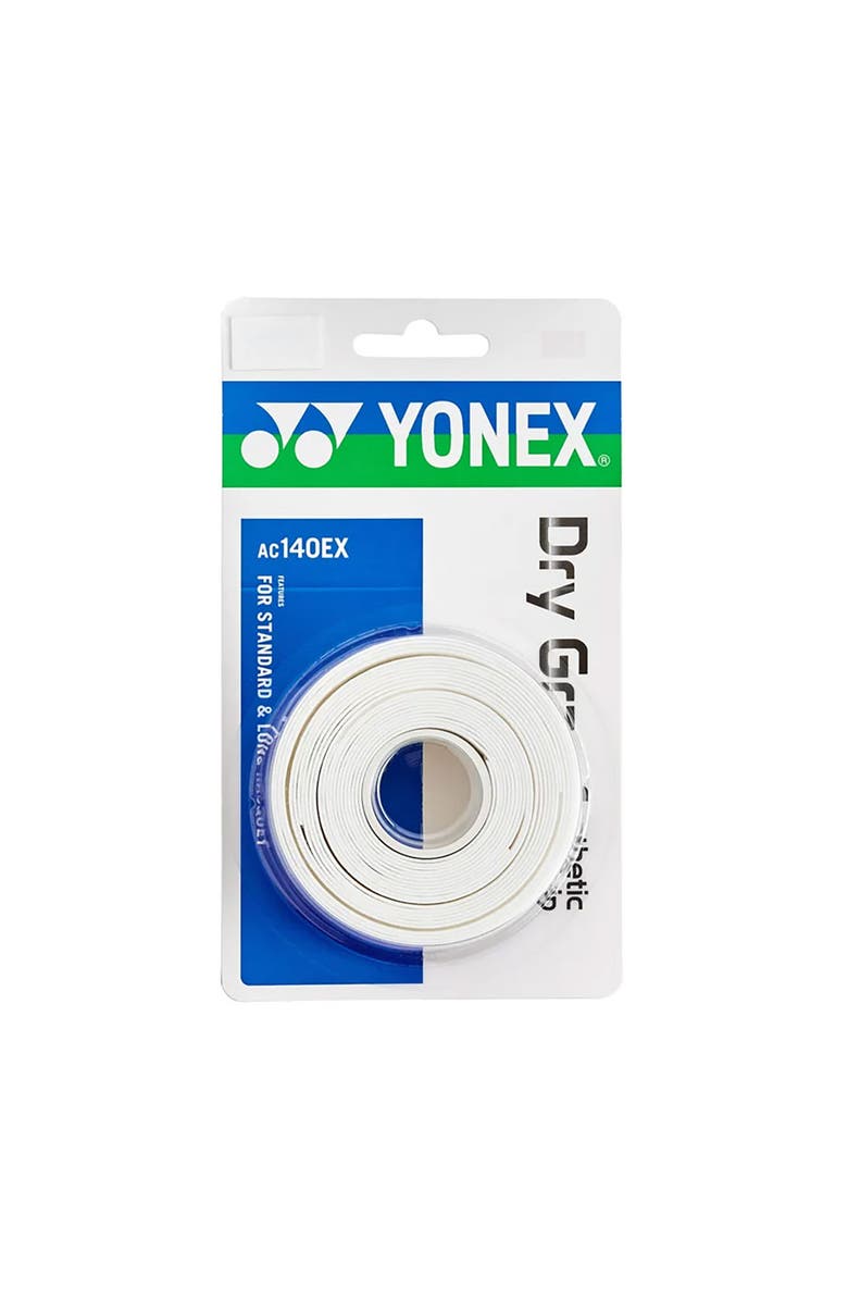 YONEX Wet Super Grap Overgrip 3-pack, Main, color, White