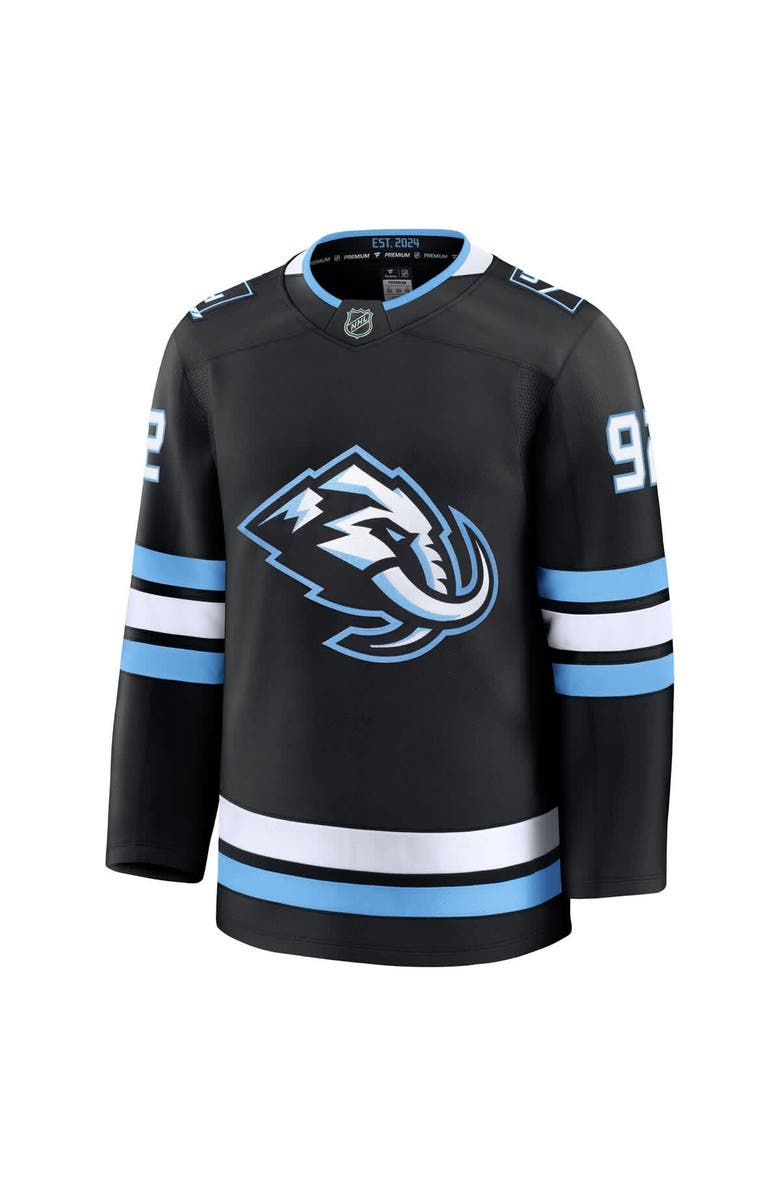 FANATICS Men's Fanatics Logan Cooley Black Utah Mammoth Home Premium Player Jersey, Alternate, color, Black