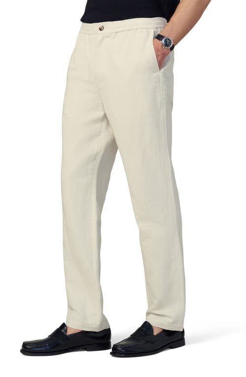 Joe's Clarkson Stripe Linen Pants In Flax