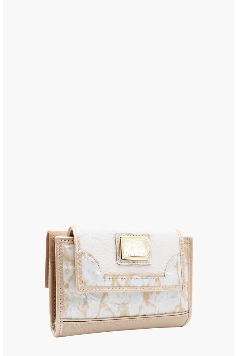 Mystic Wallet 203, Alternate, color, Beige / White