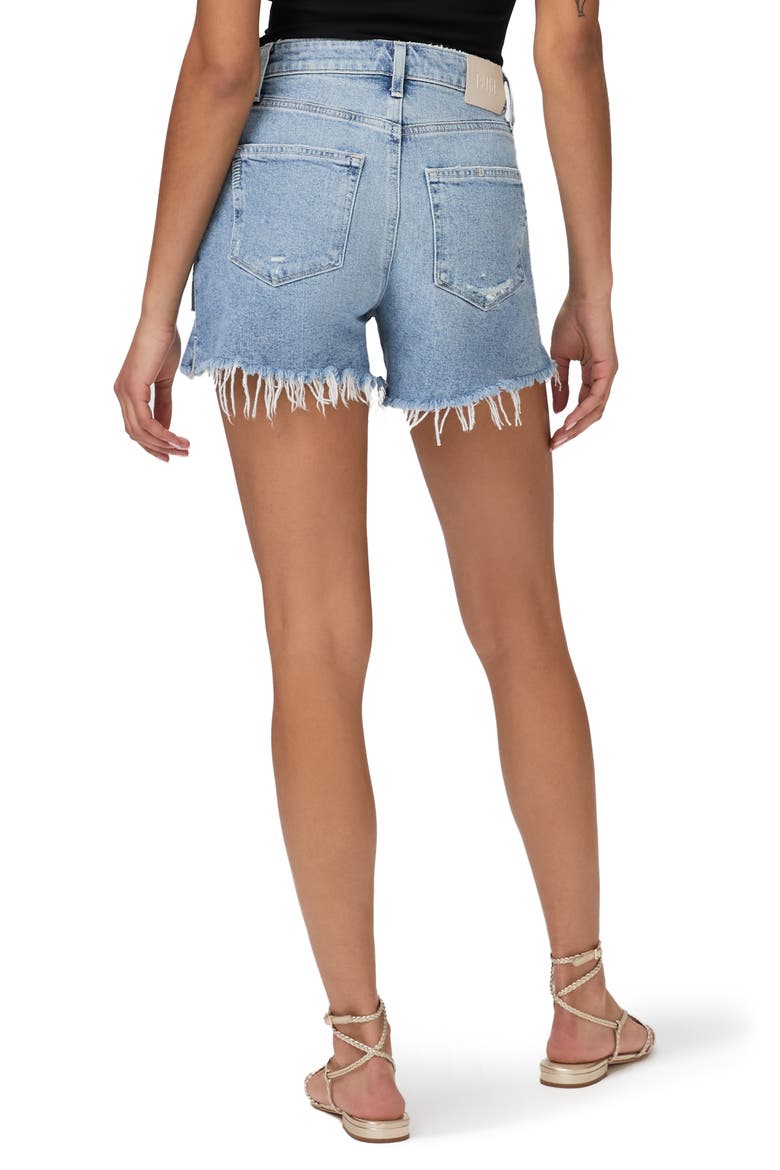 Dani Ultra High Waist Cutoff Denim Shorts, Alternate, color, PSYCH DESTRUCTED W/ MAJOR HEM