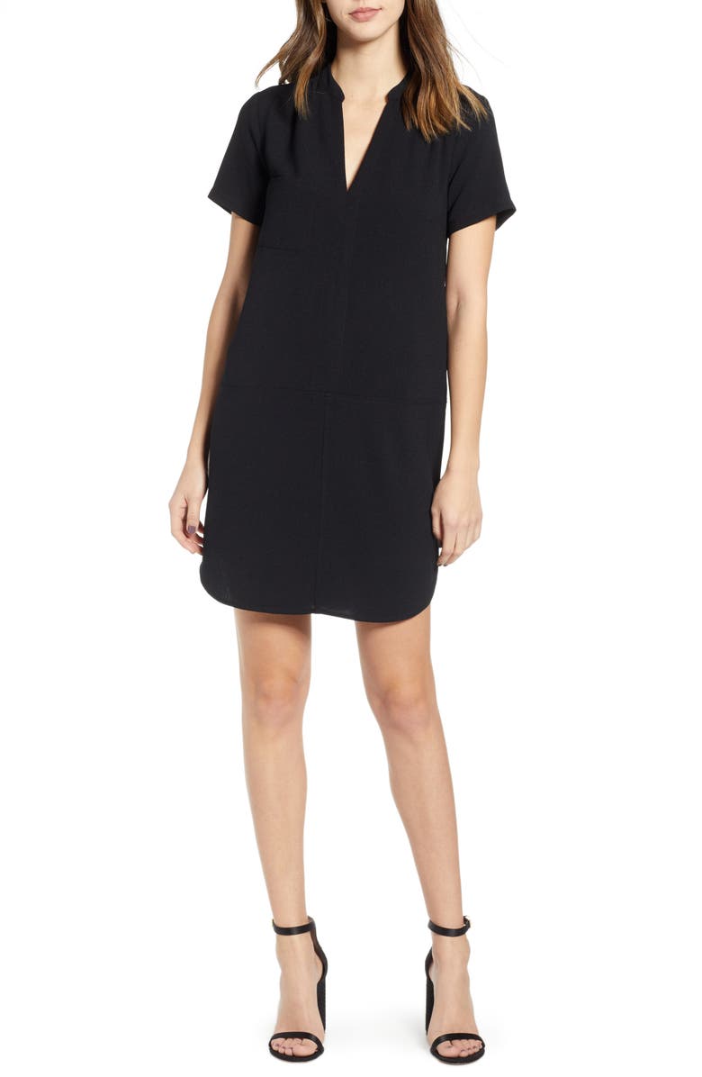 All in Favor Hailey Crepe Dress, Main, color,