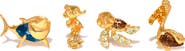 Girls Crew x Disney® Pixar Finding Nemo Sea Crew Stud Earring Set