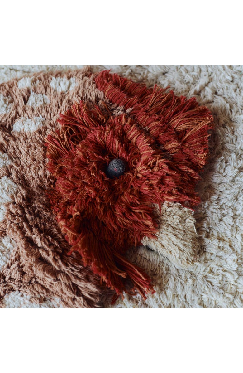 Lorena Canals Washable Rug Chicken, Alternate, color, Brown