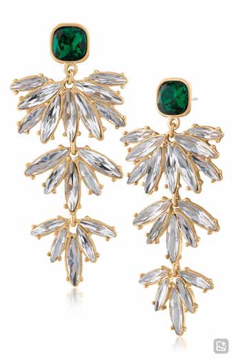 Crystal Tiered Drop Earrings (Nordstrom Exclusive)