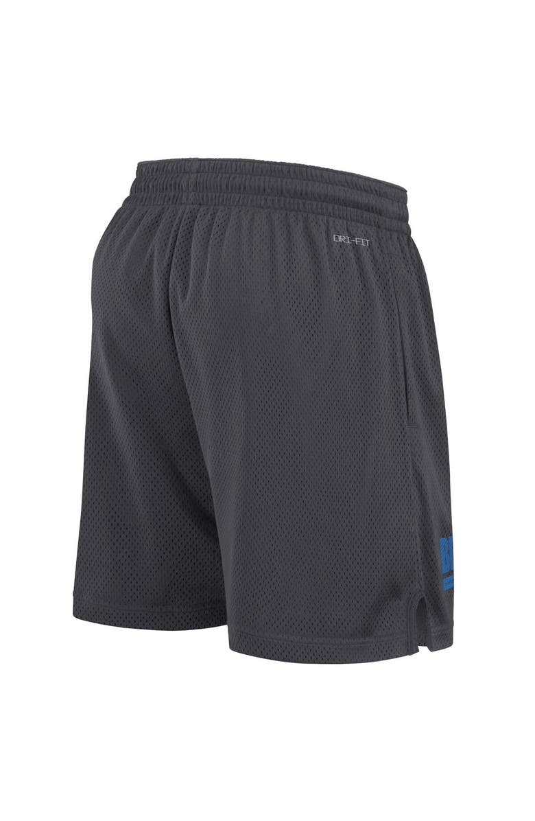 Jordan Brand Men
s Jordan Brand Anthracite UCLA Bruins 2024 Sideline Performance Mesh Shorts, Alternate, color, Anthracite