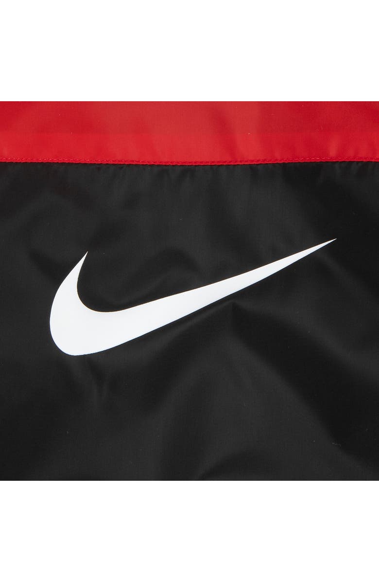 Nike Kids' Just Do It Fleece Lined Windrunner Jacket, Alternate, color, University Red