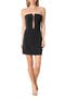 Chloe Illusion Inset Strapless Minidress