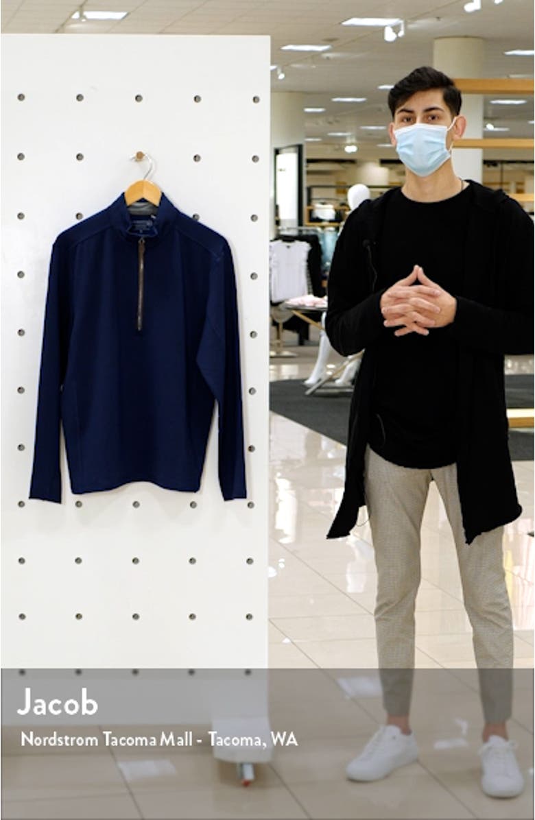 x Jim Nantz Pescadero Half-Zip Performance Pullover, sales video thumbnail