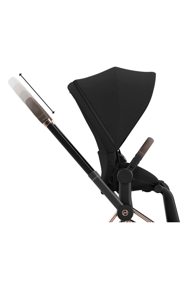 CYBEX PRIAM 4 Compact Stroller, Alternate, color, Sepia Black