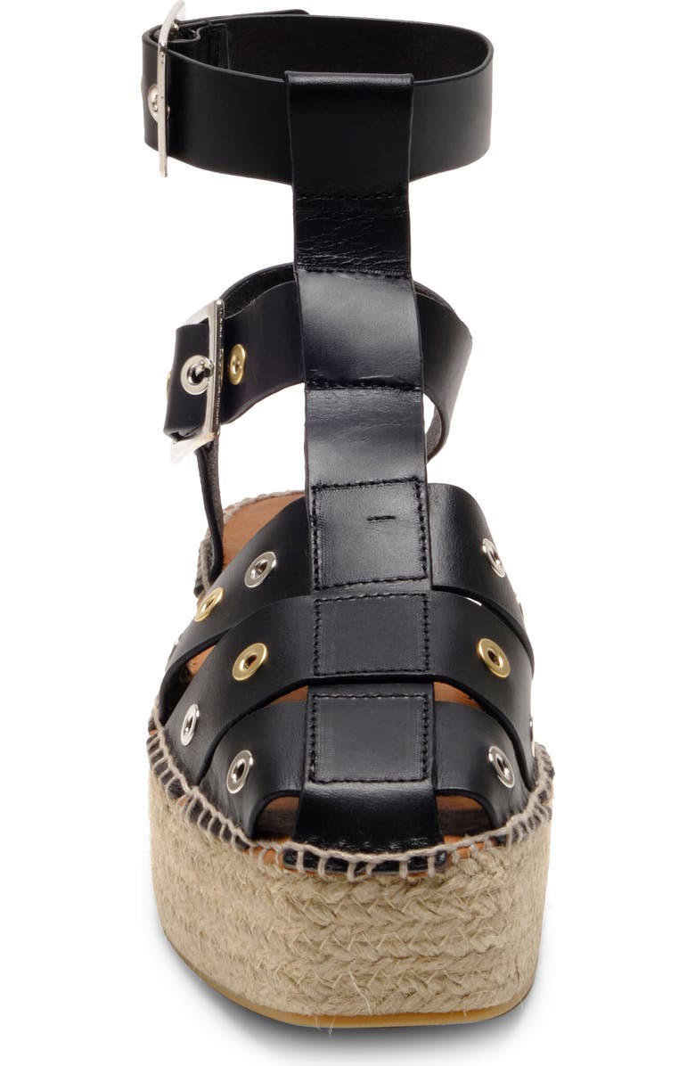 Free People Gable Glad Ankle Strap Espadrille Platform Sandal, Alternate, color,