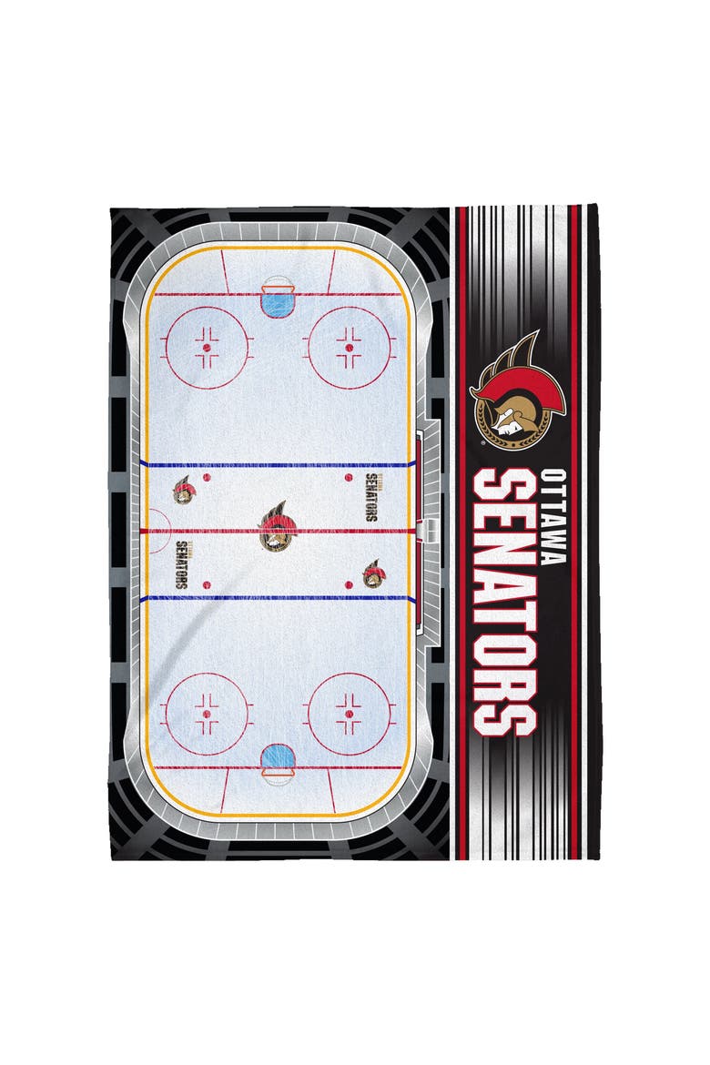 Ottawa Senators Home Ice 60" x 80" Raschel Throw Blanket, Alternate, color, None
