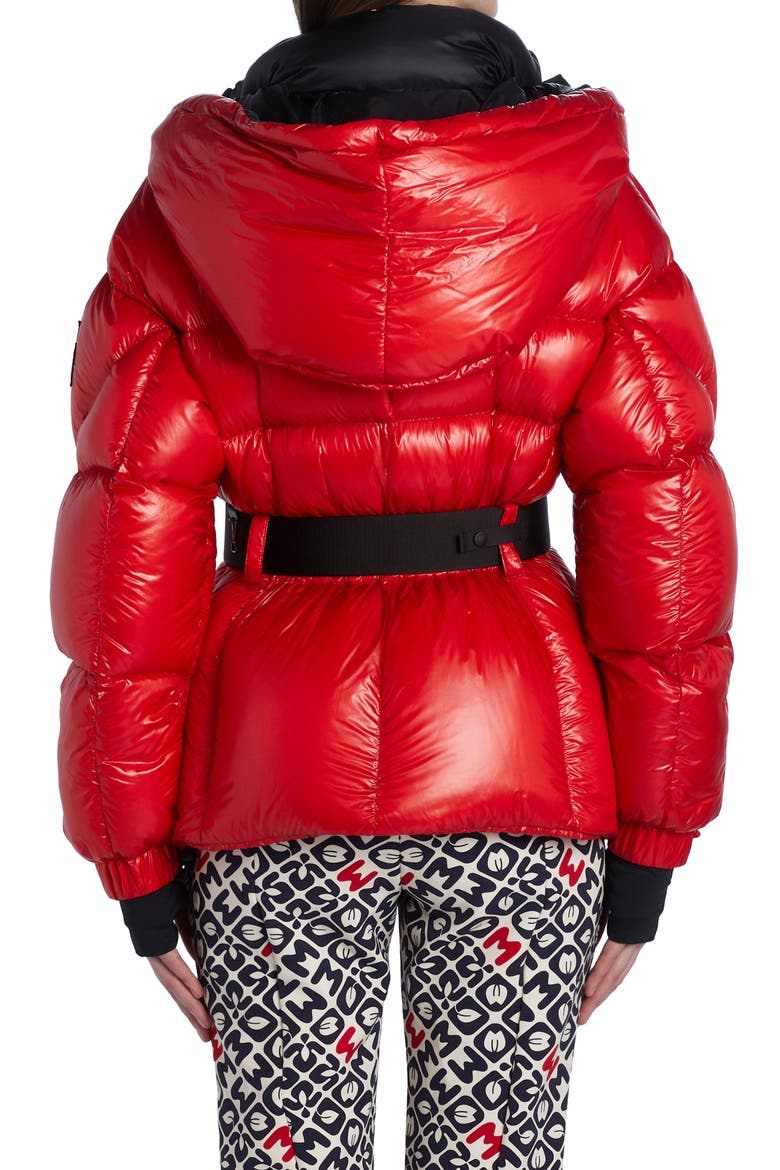Montjoux Water Resistant 750 Fill Power Down Puffer Jacket, Alternate, color, 45B MEDIUM RED