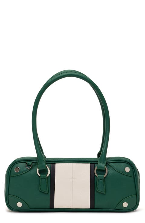 Small Meredith Leather Shoulder Bag