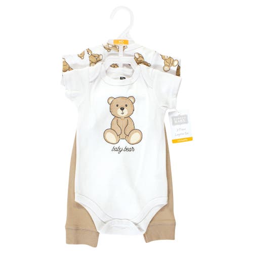 Hudson Baby Two Bodysuits & Matching Pants Apparel Set In Multi