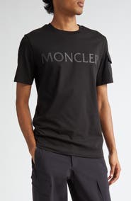 Moncler Logo Pocket Cotton T-Shirt