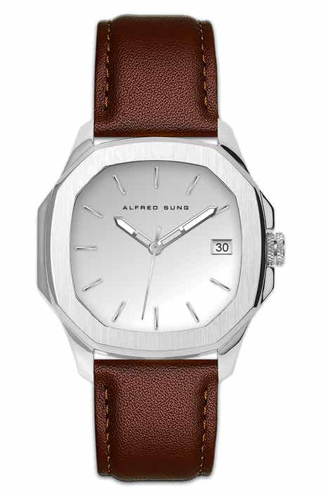 Three-Hand Quartz Watch, 42mm