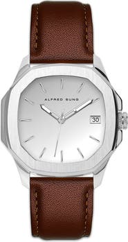 Alfred Sung Three-Hand Quartz Watch, 42mm
