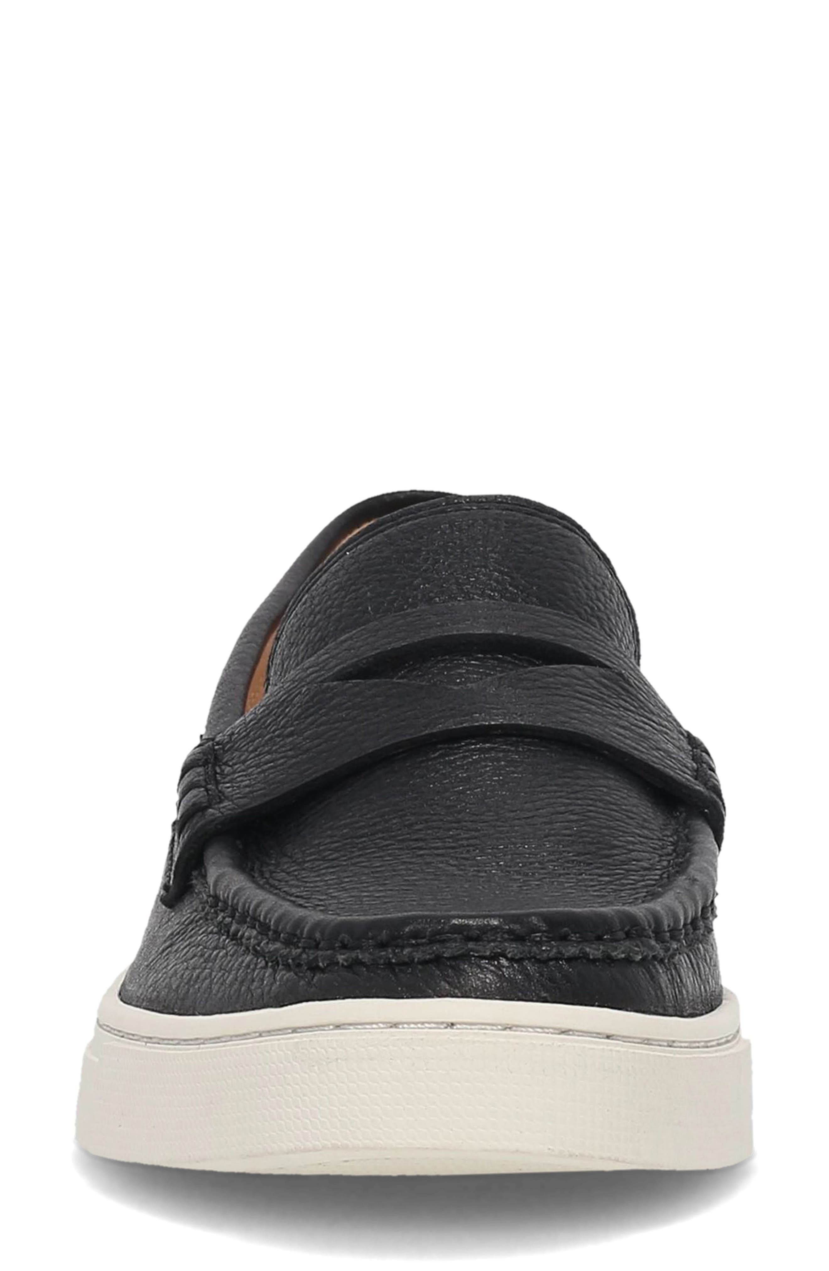 Frye Ivy Sneaker Loafer, Alternate, color, Black