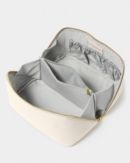 Katie Loxton Large Makeup And Toiletry Bag In White
