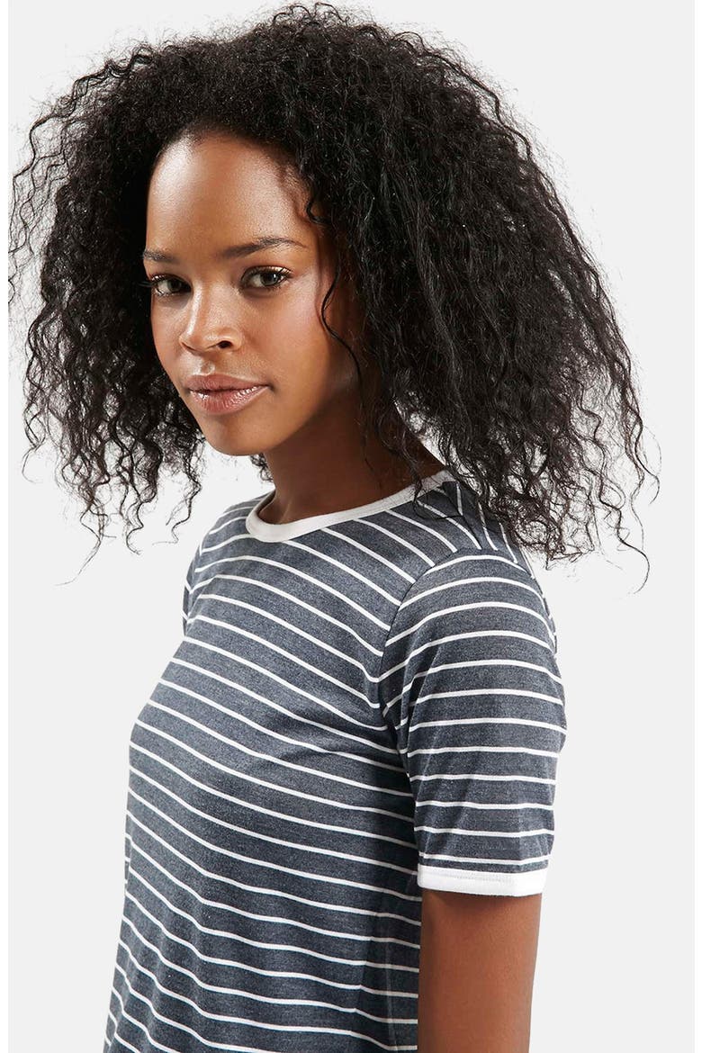 Stripe Tee, Alternate, color, NAVY BLUE