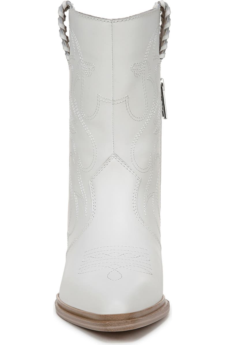 Franco Sarto Bianca Western Boot, Alternate, color, White
