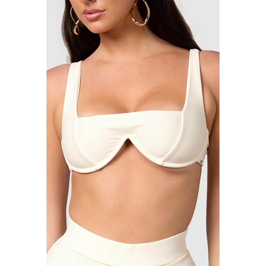 MBM Swim Chance Bikini Top in Cream  product