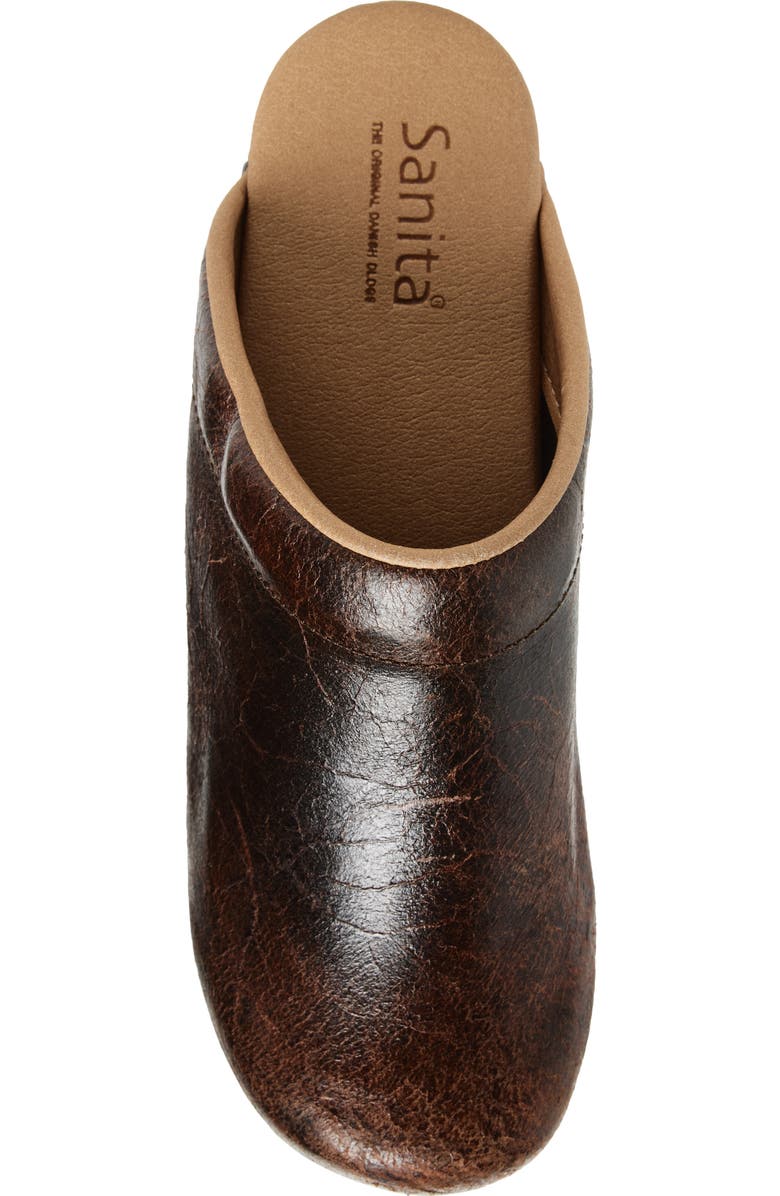 Sanita Melissa Clog, Alternate, color, Antique Brown