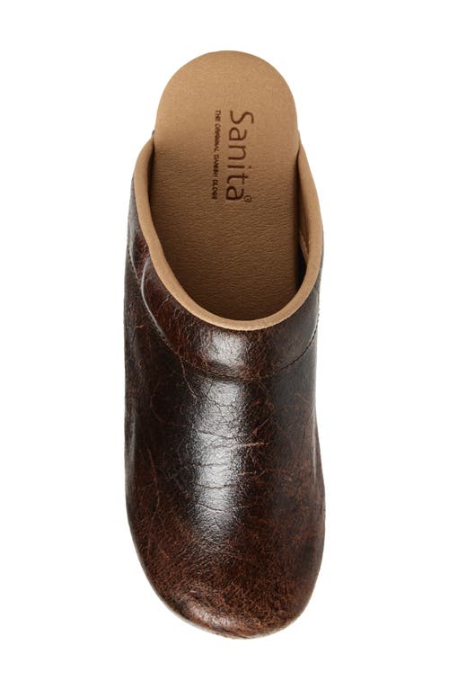 Sanita Melissa Clog In Brown