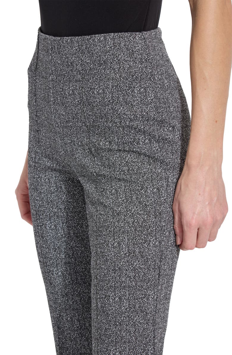 Lysse ́ Houndstooth Jacquard Flare Leggings, Alternate, color, Smokey Salt Pepper