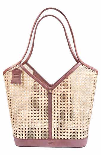 Jelavu Ophelia Handwoven Cane Tote Bag
