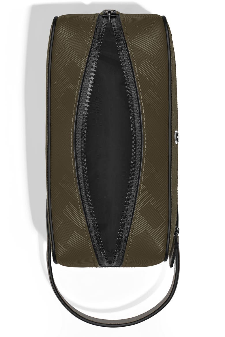 Extreme 3.0 Leather Washbag, Alternate, color, KHAKI