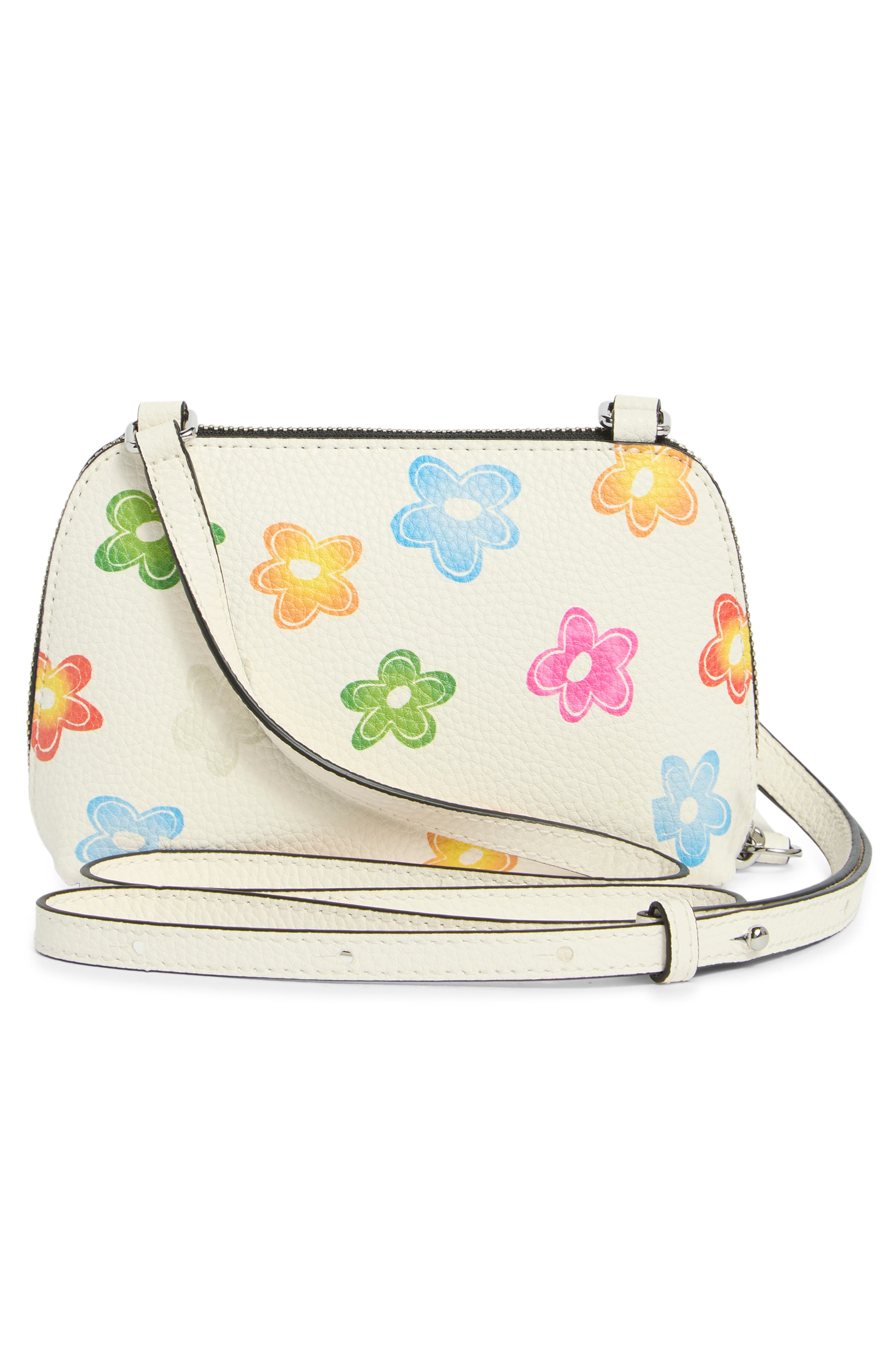 Marc Jacobs Small Crossbody Pouch, Alternate, color, White Multi