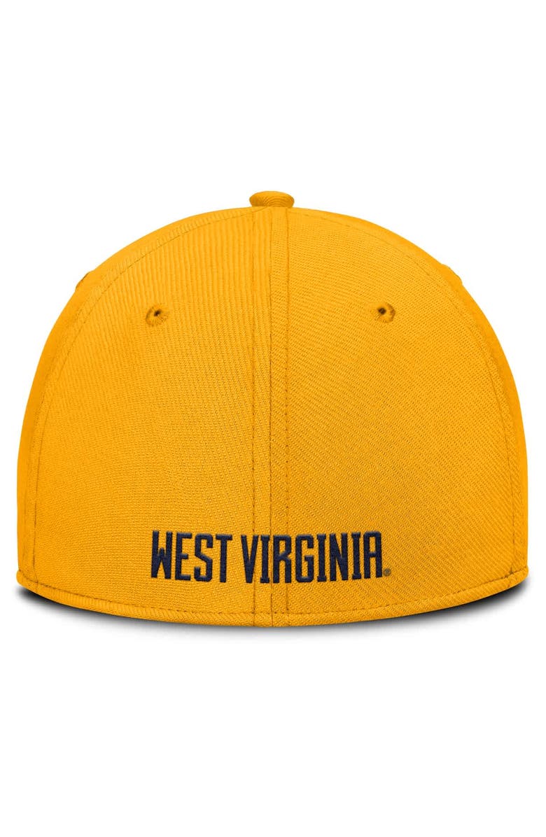 Nike Men's Nike Gold West Virginia Mountaineers 2025 On-Field Rise Performance Flex Hat, Alternate, color, Gold
