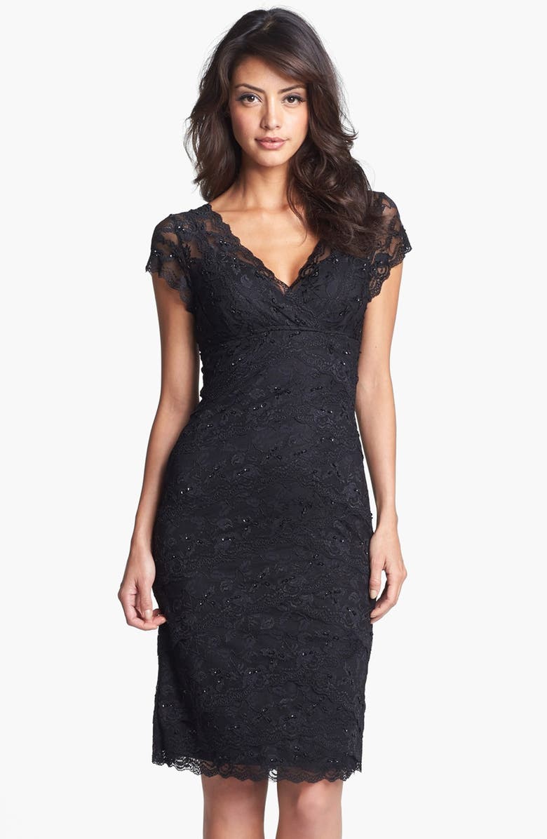 Marina Tiered Lace Dress, Main, color, 