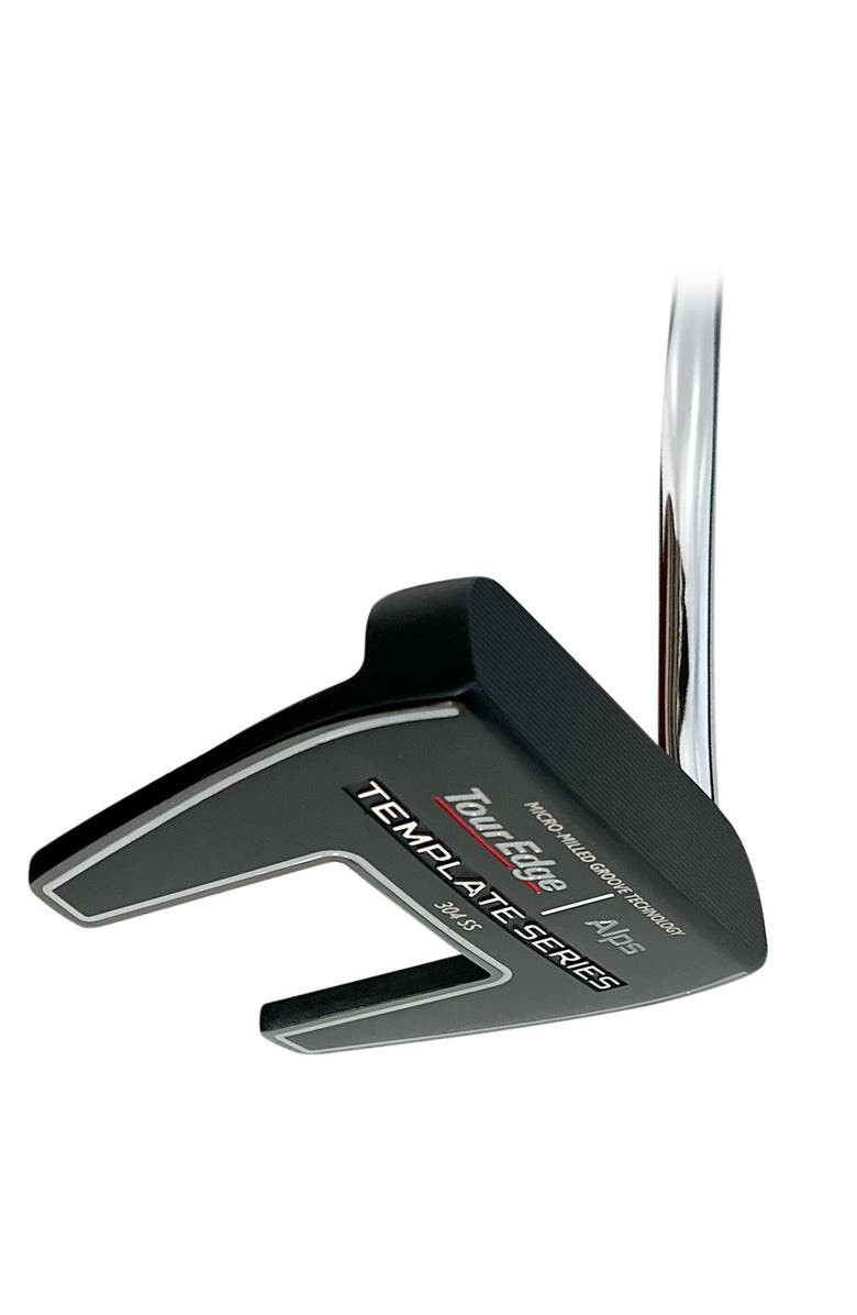 Tour Edge Template Alps Black Mens Right Hand Putter - 35in, Main, color, Black