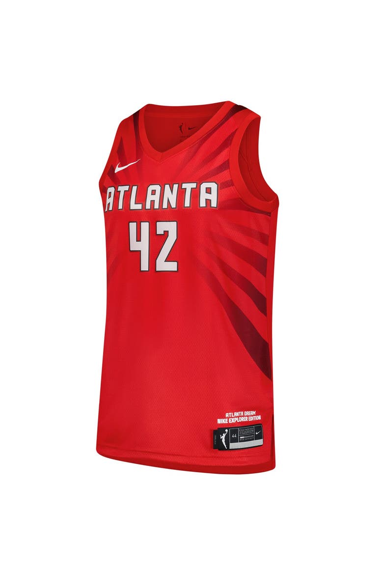 Unisex Nike Brittney Griner Red Atlanta Dream Explorer Edition Victory Jersey, Alternate, color, Red