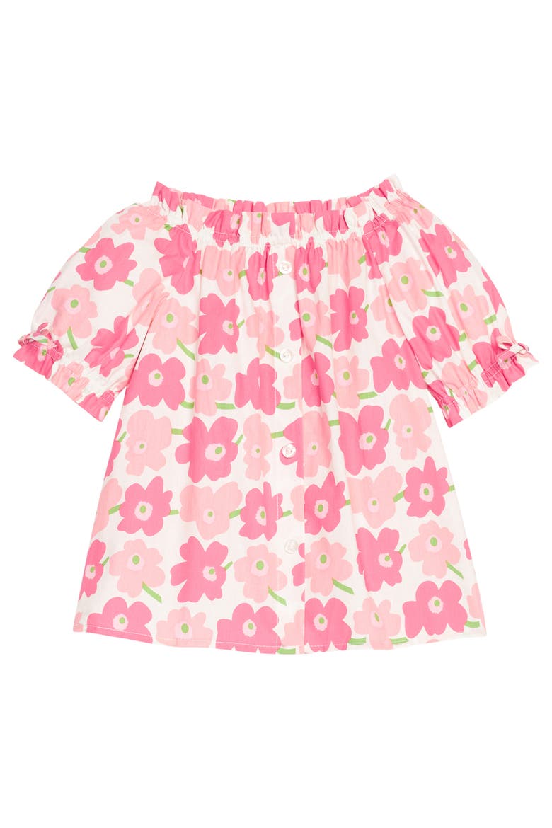 Kids' Floral Millie Top, Main, color, Piccadilly Pinks